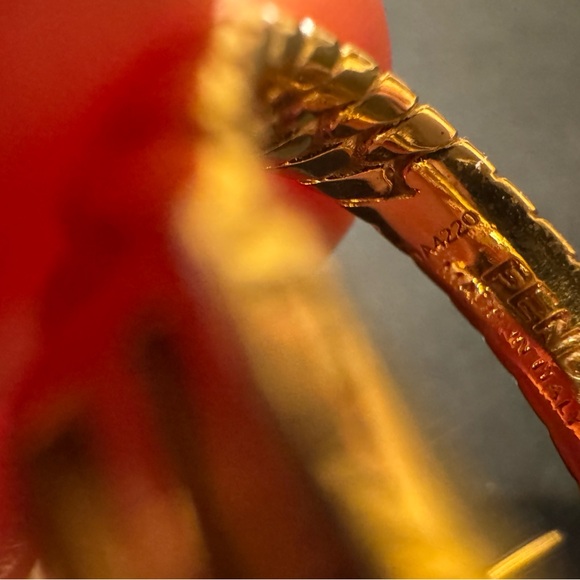 Fendi Gold Braided Ring - Picture 5 of 7